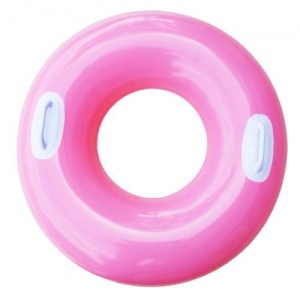 Круг надувной для плавания от 8 лет, INTEX (Розовый)