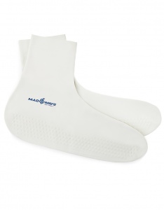 Носки латексные MadWave Latex Socks, White (S)
