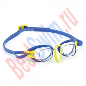 Стартовые очки для плавания Майкл Фелпс, MP Chronos (Blue/Lime TN185000 (EP143111))