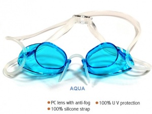 Стартовые очки для плавания Light-Swim LSG-854 B (AQUA)