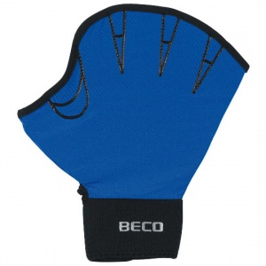 9667 Перчатки для аквааэробики без пальцев (неопрен) "BECO"   (L)