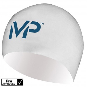Стартовая шапочка для соревнований RACE CAP MP Michael Phelps (white/navy SA123114)