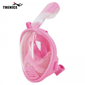 Полнолицевая маска для снорклинга (детская) THENICE (p. XS Pink)