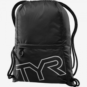 Рюкзак-мешок TYR Drawstring Backpack  (001 Черный)