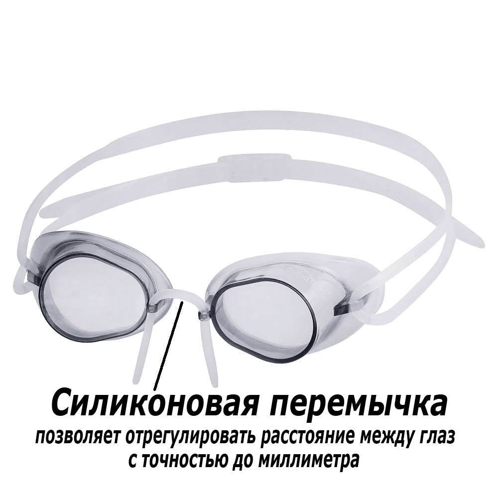 Стартовые очки для плавания Light-Swim LSG-854 от магазина BestSwim. Фото N3