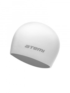 Шапочка для плавания Atemi увеличенного объёма, силикон (б/м) RC (белая, RC307 )