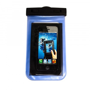 Водонепроницаемый чехол для телефона Waterproof Case (Голубой)