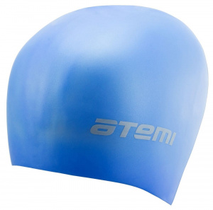 Шапочка для плавания Atemi, силикон (б/м) RC (синяя, RC302)