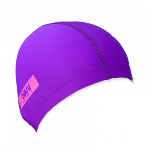 Шапочка для плавания тканевая Lycra  (Фиолетовый)