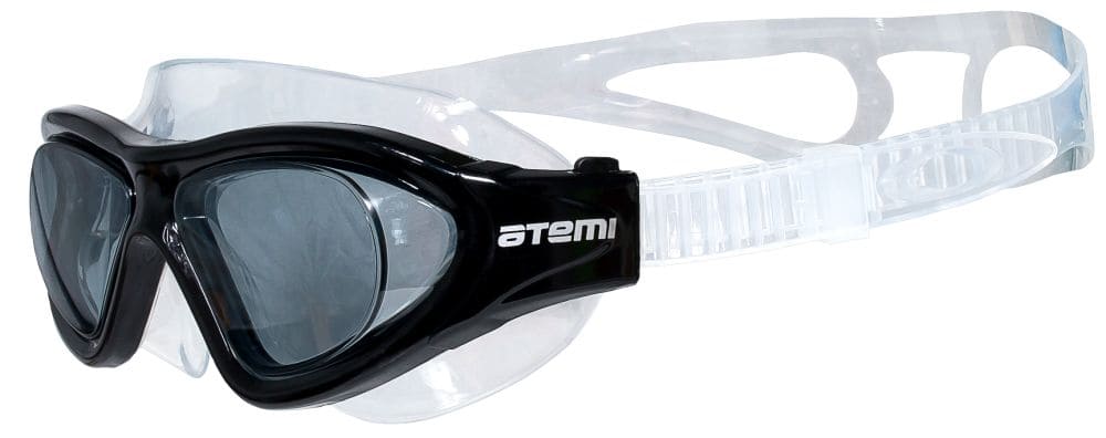 Очки-полумаска для плавания Atemi, силикон (черн), Z101 от магазина Best-Swim.ru