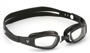 Стартовые очки для плавания Ninja Phelps (black/white)