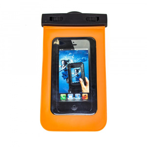 Водонепроницаемый чехол для телефона Waterproof Case (Оранжевый)