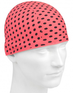 Латексная шапочка для плавания Print Bubble (Pink M0530 07 0 11W )