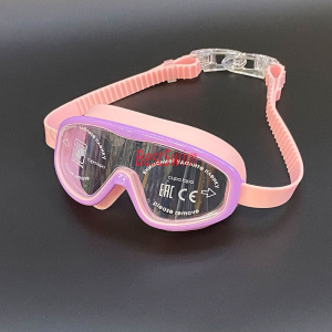 Очки - полумаска для плавания детские Light-Swim LSG-729 (CH) (Violet/Pink)