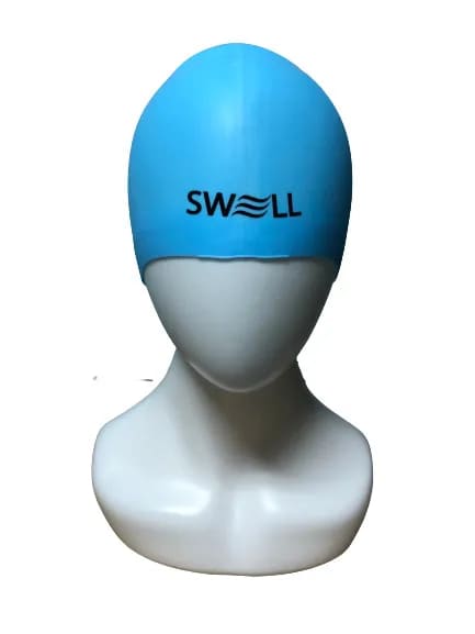Взрослая силиконовая шапочка для плавания Swell от магазина Best-Swim.ru. Фото N4