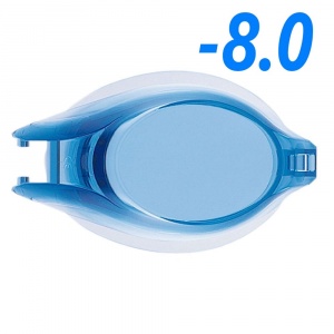 Очки для плавания с диоптриями VIEW (BL -8.0 Линза для очков VIEW  V-500A)