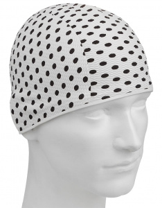 Латексная шапочка для плавания Print Bubble (White M0530 07 0 13W)