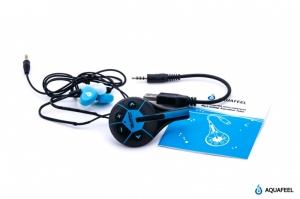 Водонепроницаемый MP3  плеер AquaFeel Tube, 8Gb (Голубой)