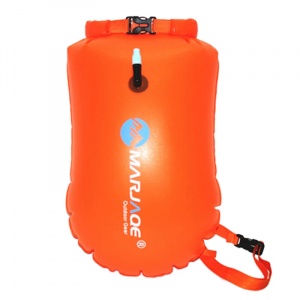 Буй с карманом для плавания на открытой воде, Swimming Buoy  (Оранжевый)