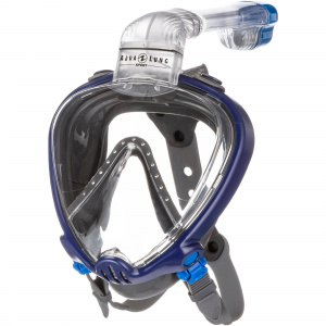 Полнолицевая маска для снорклинга Aqua Lung Sport (L/XL SC367EU0410LXL NAVY BLUE/GREY)