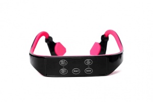 Спортивный MP3 + FM плеер Aquafeel IShock 8Gb с костной проводимостью (Розовый)
