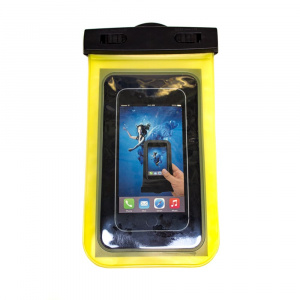 Водонепроницаемый чехол для телефона Waterproof Case (Жёлтый)