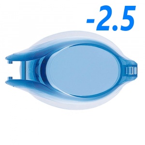 Очки для плавания с диоптриями VIEW (BL -2.5 Линза для очков VIEW  V-500A)