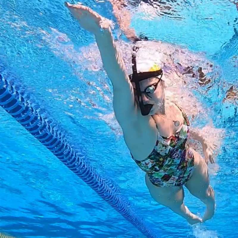 Фронтальная дыхательная трубка для плавания STABLE SWIM SNORKEL от магазина Best-Swim.ru. Фото N5