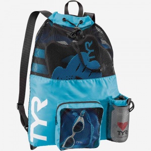 Рюкзак для аксессуаров TYR Big Mesh Mummy Backpack (420 Голубой)