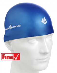 Стартовая силиконовая шапочка SOFT, Blue, MadWave (M)