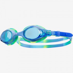 Очки для плавания детские TYR Swimple Tie Dye (487 Голубой)