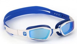 Стартовые очки для плавания Ninja Phelps (white/blue)