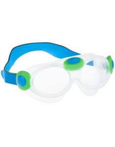Очки для плавания детские MadWave Kids bubble mask (Blue M0464 01 0 04W)