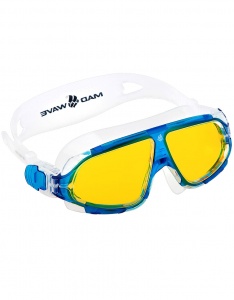 Полумаска для плавания Sight II, MadWave (Blue/Yellow M0463 01 0 06W)