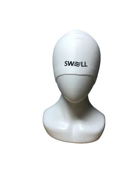 Взрослая силиконовая шапочка для плавания Swell от магазина Best-Swim.ru. Фото N5