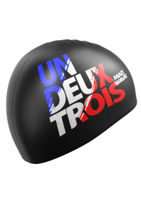 Силиконовая шапочка для плавания UN-DEUX-TROIS (Black M0550 18 0 01W)