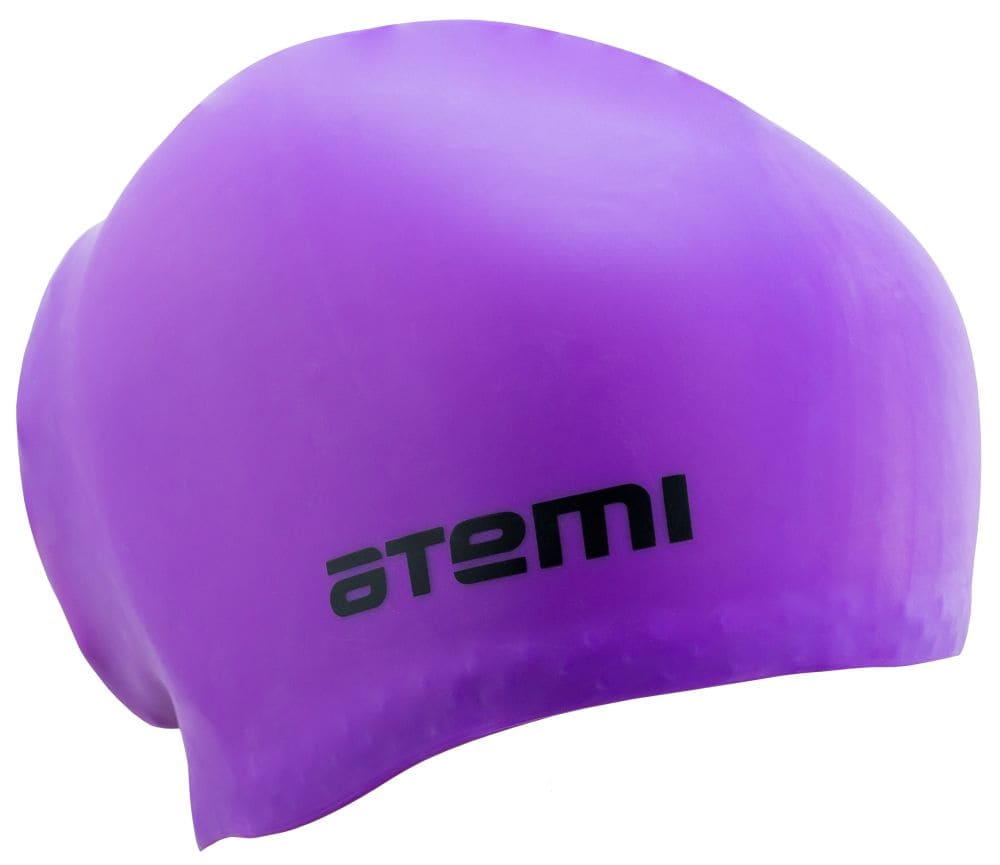 Шапочка для плавания ATEMI, силикон, для длинных .волос от магазина Best-Swim.ru. Фото N6