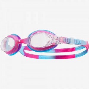 Очки для плавания детские TYR Swimple Tie Dye (671 Голубой)