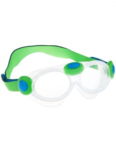 Очки для плавания детские MadWave Kids bubble mask (Green M0464 01 0 10W)
