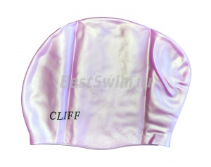 CS13/2 Шапочка для плавания для длинных волос CLIFF (Розовый)