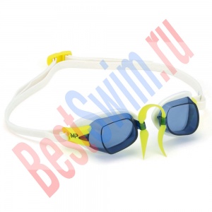 Стартовые очки для плавания Майкл Фелпс, MP Chronos (White/Lime TN185010 (EP143112)  )