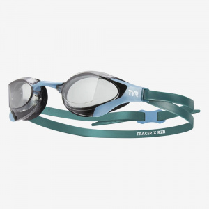 Очки для плавания TYR Tracer-X RZR Racing (049 Зелёный)