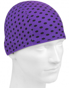 Латексная шапочка для плавания Print Bubble (Dark Purple M0530 07 0 09W)