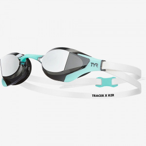 Очки для плавания TYR Tracer-X RZR Racing Mirrored (718 Голубой)