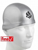 Стартовая силиконовая шапочка R-CAP FINA Approved, Silver, MadWave от магазина Best-Swim.ru