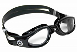 EP1210101LC Детские очки для плавания KAIMAN JUNIOR (прозр.линзы) BLACK от магазина Best-Swim.ru