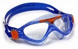 MS1744008LC Полумаска для плавания VISTA JUNIOR (пр.сил., пр.линзы) Blue/Orange от магазина Best-Swim.ru