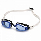TN 174570 Стартовые очки для плавания K180, (голубые линзы) White/Black от магазина BestSwim