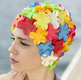 Шапочки для плавания PETAL FLOWER CAP от магазина Best-Swim.ru
