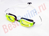 TN 174550 Стартовые очки для плавания K180, (желтые линзы) White/Black от магазина BestSwim
